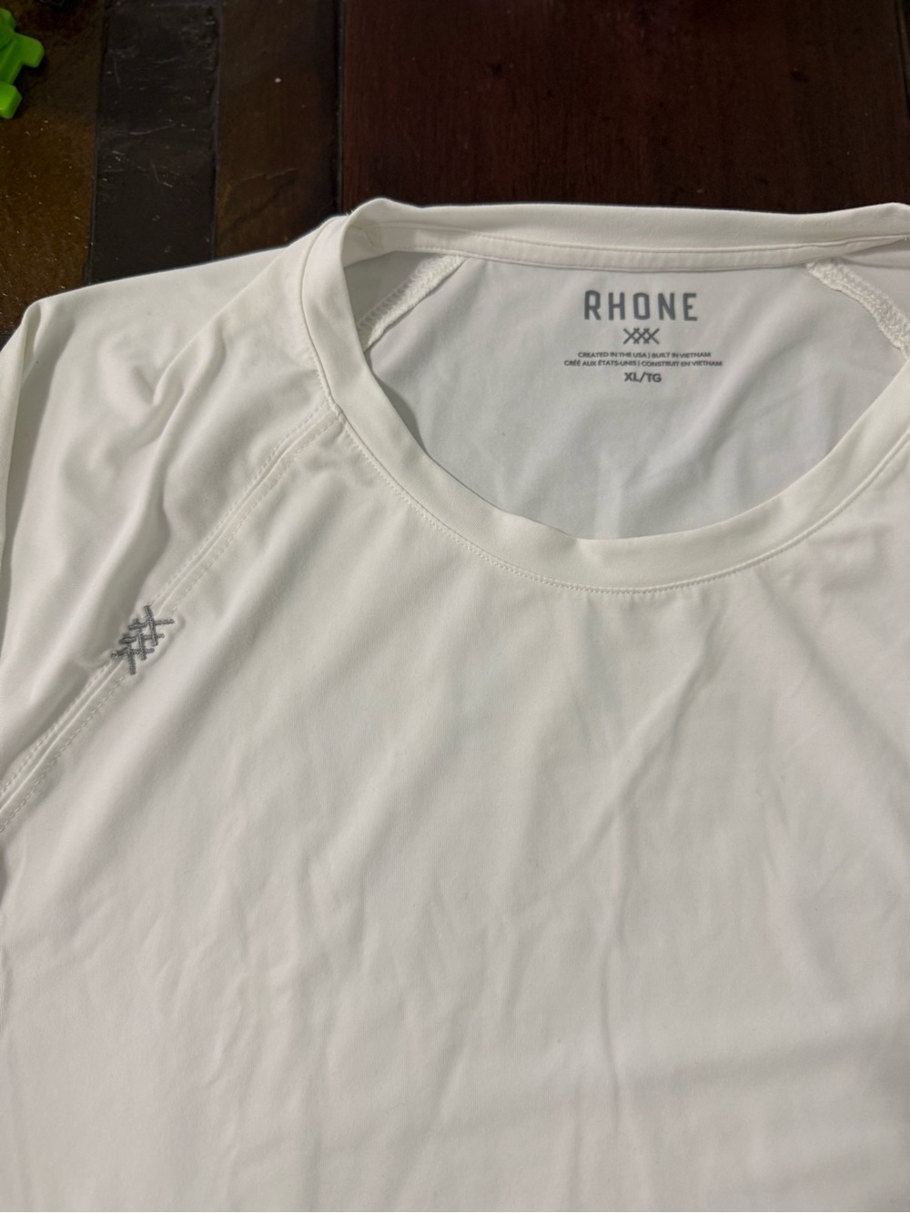 RHONE Charcoal Crew Neck Tee( 3 grey, blue and white ) - Picture 8 of 14